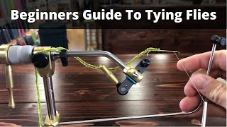 A Beginners Guide To Getting Started With Fly Tying Flies [upl. by Eehc]