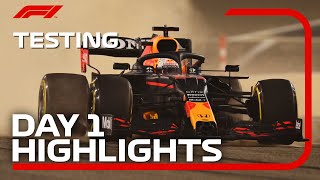 Day 1 Highlights  2021 PreSeason Testing [upl. by Etnaed736]