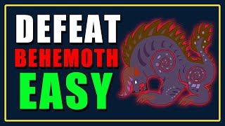 How To Defeat Behemoth Easy Guide  Monster Hunter World [upl. by Hailahk]