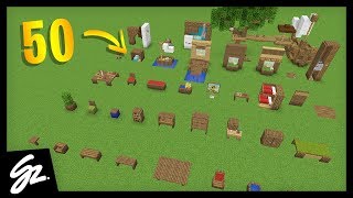 50 Ways To Use Spruce Trapdoors in Minecraft 113 [upl. by Wailoo]