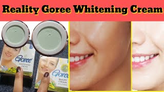 Goree Whitening Cream Reality [upl. by Nnaillek]