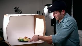 How to Make a Lightbox to Photograph Food  Tips for Photographers [upl. by Llorrad857]