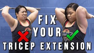 11 Overhead Tricep Extension Mistakes and How to Fix Them [upl. by Luht]