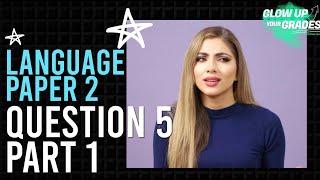 Language Paper 2 Question 5 Part 1  Transactional writing part 1  GCSE Revision Guide  AQA [upl. by Stets]