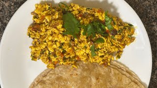 PANEER BHURJI SIMPLE RECIPE [upl. by Rramaj]