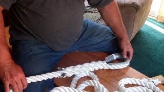 How to Splice a Mooring Line [upl. by Elleda]