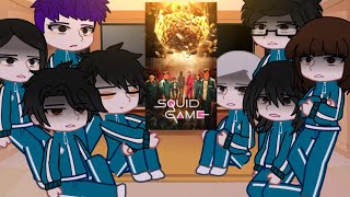 ° SQUID GAME 2 REACT TO SQUID GAME 1 °  GACHA REACT [upl. by Nnahtur]