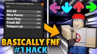 BEST HACK Roblox BASICALLY FNF Hack Script GUI Auto Play Kill All Max Points Crash All amp More [upl. by March346]