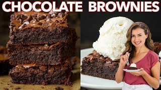 The Best Fudgy BROWNIES RECIPE I Ever Made [upl. by Faline21]