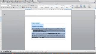 Tutorial Tablas de contenido y referencias bibliográficas Word 2011 [upl. by Melliw]