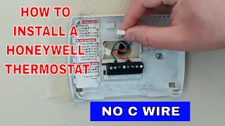 How to install a Thermostat Cwire adapter [upl. by Awahsoj]