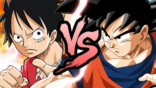 LUFFY VS GOKU RAP BATTLE  RUSTAGE ft Shao Dow [upl. by Aesoh]