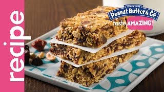 Loaded Peanut Butter Granola Bars Recipe [upl. by Areikahs283]