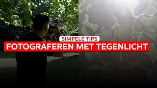 Fotograferen met TEGENLICHT [upl. by Zonda]