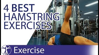 5 Band Hamstrings Strengthening Exercises At Home [upl. by Grosberg]