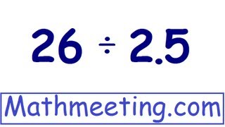 Dividing Decimals  Example 2 [upl. by Storfer]