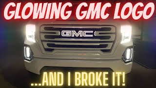 How to Install the Illuminated LED GMC Sierra Emblem  Badge  A Genuine GM Part [upl. by Abate]