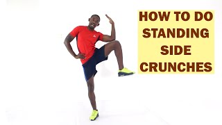 How to Do Standing Side Crunches [upl. by Labina]