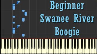 Boogie Woogie Piano Tutorial for Beginners [upl. by Darbee789]