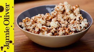 100 Calorie Popcorn Snack  Jamie Oliver [upl. by Melissa766]