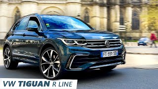 Essai Volkswagen TIGUAN R Line  Toujours dans le coup [upl. by Inus]