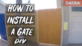 How to Build Gate for Beginners DIY for Under 200 Fast and Easy [upl. by Nagrom]