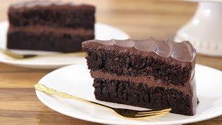 Chocolate Cake Recipe  How to Make Chocolate Cake [upl. by Acired684]