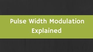 What is Pulse Width Modulation How to generate PWM signal  Pulse Width Modulation Explained [upl. by Htide]