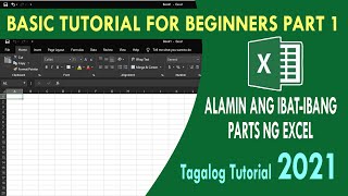 Microsoft Excel tutorial for beginners Tagalog 2021 [upl. by Bromley543]