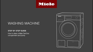 How to clean Miele washing machine TwinDos system with TwinDosCare [upl. by Charley525]