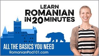 Learn Romanian in 20 Minutes  ALL the Basics You Need [upl. by Forras403]