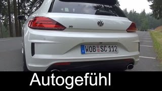 2015 Volkswagen Scirocco R 280 hp test drive review VW Scirocco Facelift [upl. by Semaj]