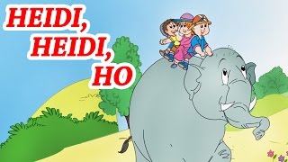 Heidi Heidi Ho  Animated Nursery Rhyme in English [upl. by Naujak]