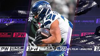 1PW ZACH CHARBONNETS GW TD RUN DROPS THE JETS IN WK 13  SEAHAWKS FILM STUDY seahawks seattle [upl. by Odnam]