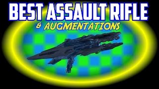 Best Assault Rifle amp Augmentations  Mass Effect Andromeda [upl. by Atisusej]