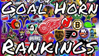 NHL Goal Horn Rankings 2020 [upl. by Melvyn]