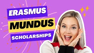 Erasmus Mundus Scholarships in Netherlands [upl. by Rodd833]