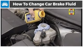 How to Change Brake Fluid in a Car [upl. by Leitman]