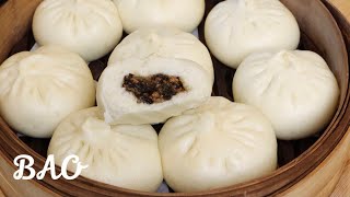 How to Make Bao Buns  Chinese Steamed Pork Buns  Baozi [upl. by Madid]