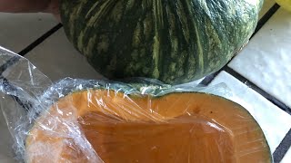 Growing kabocha squash from grocery store kabocha squash seeds [upl. by Astor]