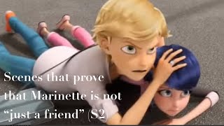 Adrienette moments from S2 that prove Marinette is not just a friend [upl. by Ethel]