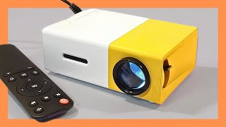 YG 300 LED Mini Projector Home Cinema Review [upl. by Meingoldas]