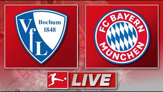 🔴 VFL Bochum  FC Bayern München  Bundesliga 8 Spieltag  Liveradio [upl. by Aneet]