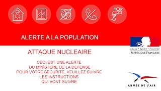 FAKE Alerte nucléaire M6 avec pub EASSAIP [upl. by Eca]