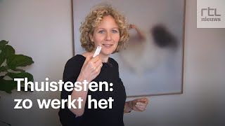 Coronatest thuis zo werkt het [upl. by Irah]