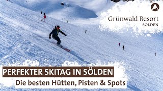 Der perfekte Skitag in Sölden  Die besten Hütten Pisten amp Spots [upl. by Enomyar]