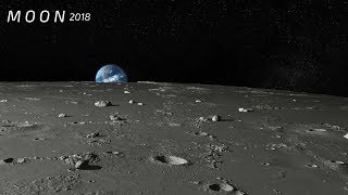 Moon  Close Up View  Real Sound HD [upl. by Otreblig562]