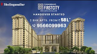 Casagrand FirstCity Sholinganallur  ₹58 L to ₹120 Cr  9566099963 [upl. by Dott58]