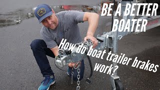 How Do Boat Surge Trailer Brakes Work [upl. by Hayley215]