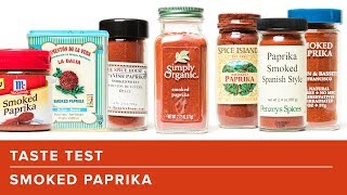 Our Taste Test of Smoked Paprika [upl. by Nodnarb]